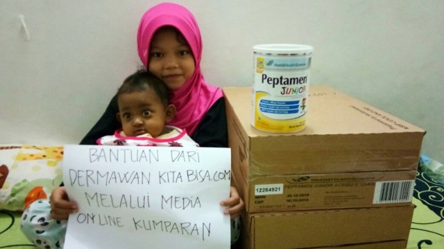 Mishalova dan sepupunya (Foto: Hanindya)