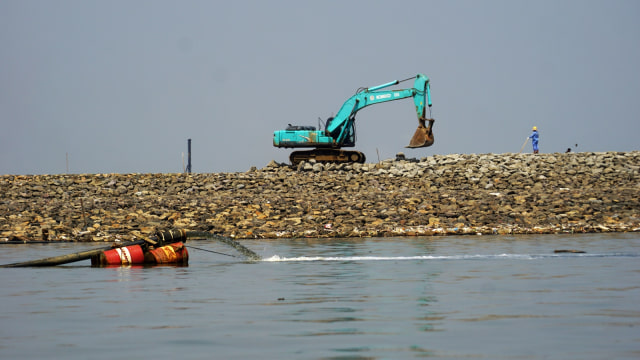 Reklamasi Teluk Jakarta (Foto: Aditia Noviansyah/kumparan)