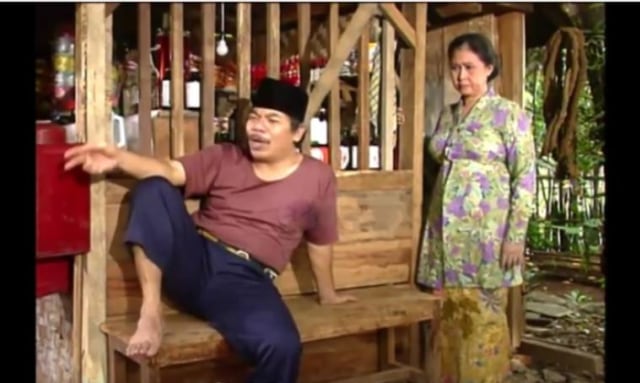 Babe dan Enyak di sinetron Si Doel (Foto: Karnos Film)