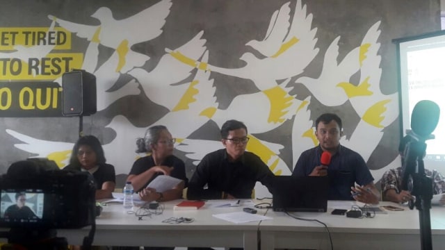 Diskusi pembukaan dokumen 65 oleh AS (Foto: Fadjar Hadi/kumparan)