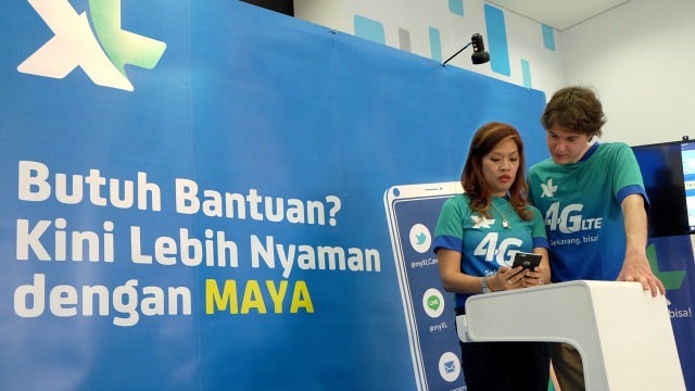 Asisten Virtual Maya dari XL Axiata. (Foto: XL Axiata)