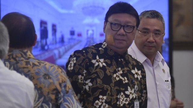 Menteri Dalam Negeri Tjahjo Kumolo (Foto: Antara/Puspa Perwitasari)