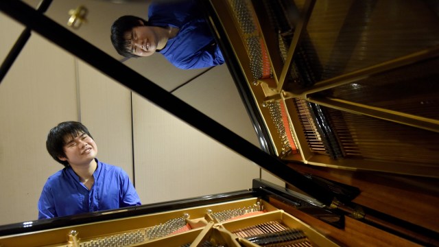 Pianis Tunanetra Nobuyuki Tsujii (Foto: Toru Yamanaka/AFP)