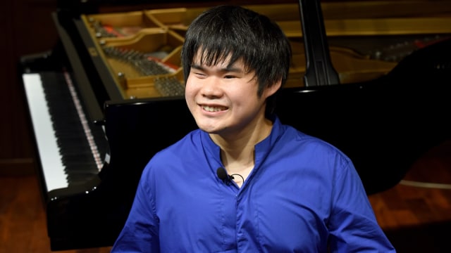 Pianis Tunanetra Nobuyuki Tsujii (Foto: Toru Yamanaka/AFP)