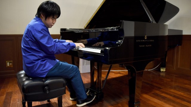 Pianis Tunanetra Nobuyuki Tsujii (Foto: Toru Yamanaka/AFP)