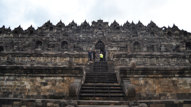 Candi Borobudur. (Foto: Iqbal/kumparan)