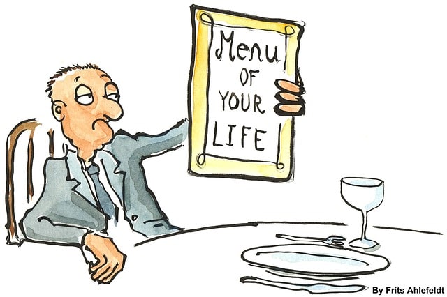 Ilustrasi memilih menu (Foto: Pixabay)