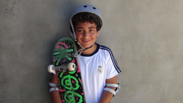 Senyum lewat skateboard (Foto: Skatepal)