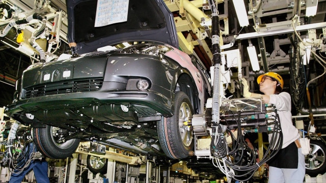 Pabrik Toyota di Jepang Foto: TOSHIFUMI KITAMURA / AFP