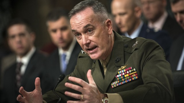 Pangab AS Jenderal Joseph F Dunford Jr (Foto: BRENDAN SMIALOWSKI / AFP)