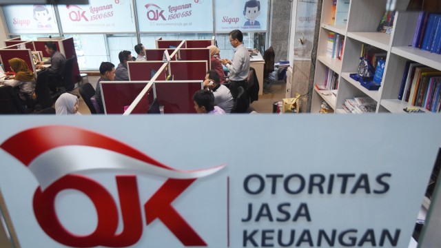 Ilustrasi Otoritas Jasa Keuangan (OJK) Foto: Antara/Akbar Nugroho Gumay