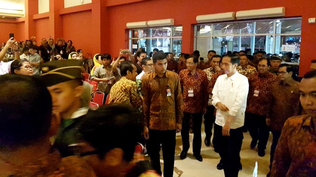 Presiden Joko Widodo di Acara Rembuk Nasional ke-3 (Foto: Yudhistira Arman/kumparan)
