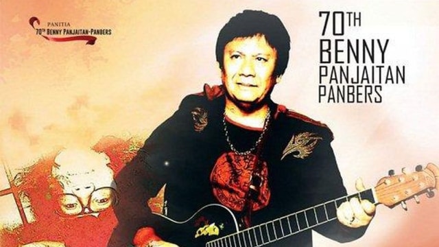 Benny Panjaitan (Foto: Twitter/@panbersband )