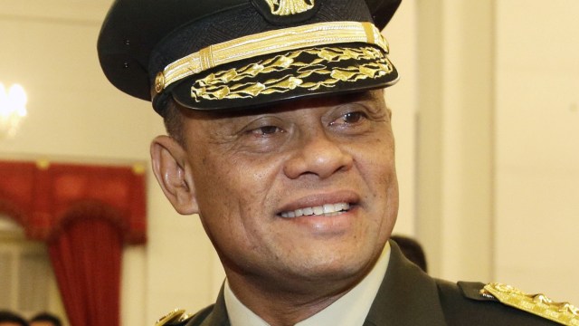 Panglima TNI Gatot Nurmantyo (Foto: AP/Achmad Ibrahim)