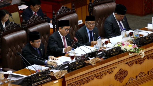 Rapat Paripurna ke-9 DPR RI (Foto: Fanny Kusumawardhani/kumparan)