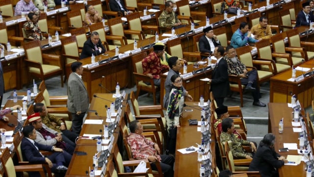 Proses voting rapat paripurna Perppu Ormas (Foto: Fanny Kusumawardhani/kumparan)