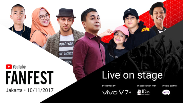 YouTube FanFest Jakarta 2017. (Foto: Google Indonesia)