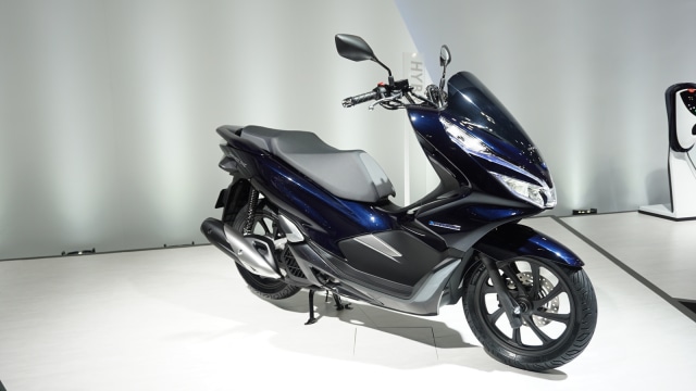Honda PCX Hybrid  (Foto: Gesit Prayogi/kumparan)