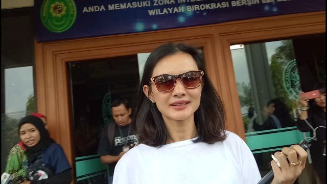 Ade Maya, istri Ibnu Jamil (Foto: Regina Kunthi/kumparan)