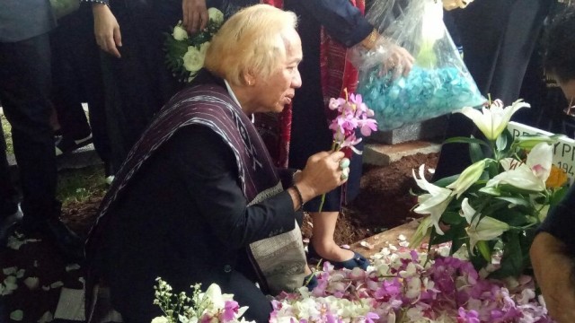 Adik almarhum Benny Panjaitan.  (Foto: DN Mustika Sari/kumparan)