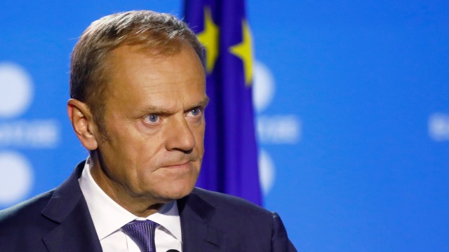 Presiden Uni Eropa Donald Tusk Foto: REUTERS/Ints Kalnins