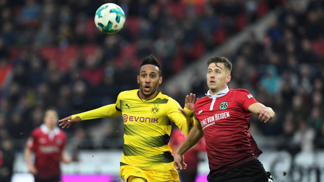 Dortmund kalah pada laga vs Hannover. (Foto: Fabian Bimmer/Reuters)