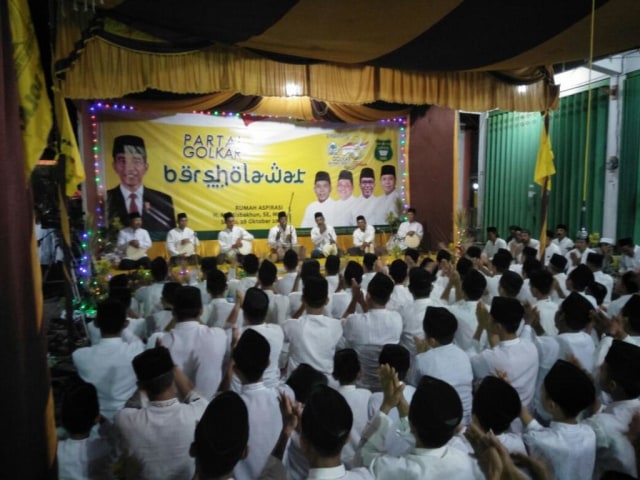 Partai Golkar di Pasuruan Bersholawat, Misbakhun : Mari Kita Lestarikan Ishari