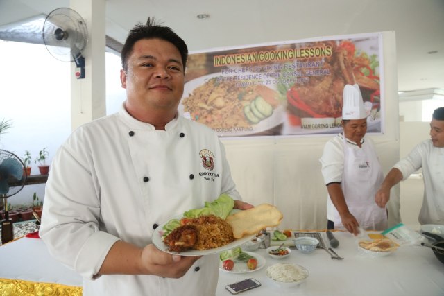 Masakan Indonesia Pikat Chef dan Pengusaha Davao City