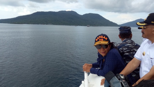 Penenggelaman 10 kapal di Selat Lampa (Foto: Resya Firmansyah/kumparan)