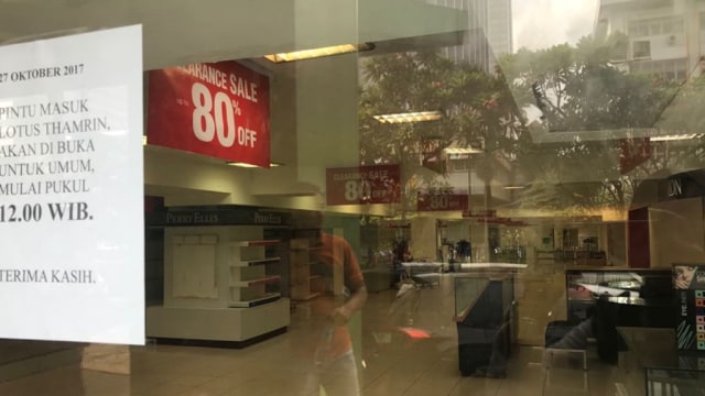 Lotus Mulai Kosong (Foto: Dewi Rachmat Kusuma/kumparan)