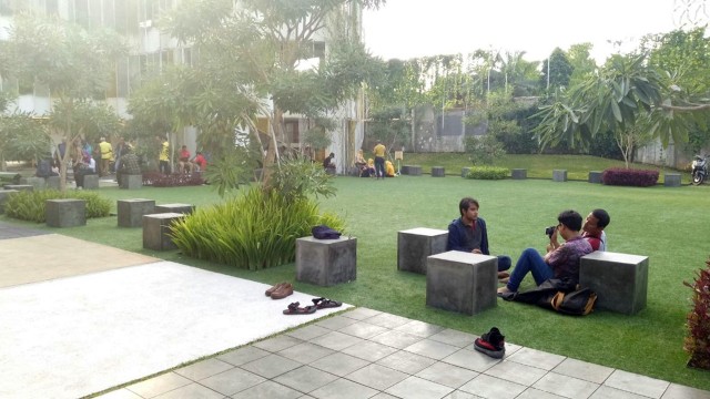 Kantor DPD Golkar DKI, kantor parpol 'jaman now' (Foto: Amanaturrosyidah/kumparan)