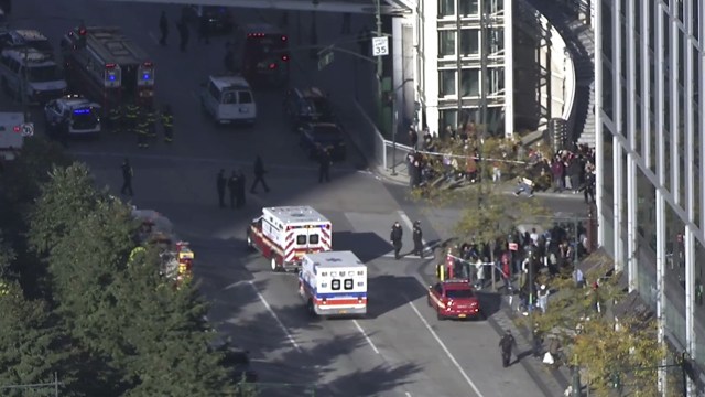 Penembakan di Manhattan (Foto: AP Photo)