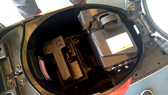 Uji coba motor listrik Yamaha (Foto: Gesit Prayogi/kumparan)