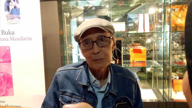 Sapardi Djoko Damono (Foto: Prabarini Kartika/kumparan)