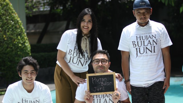 Pemain Hujan Bulan Juni (Foto: Cornelius Bintang/kumparan)