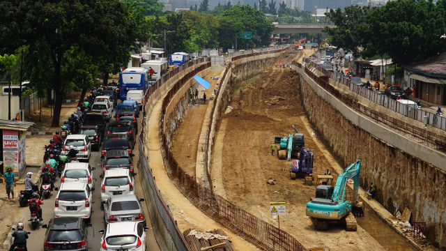 Underpass Mampang-Kuningan (Foto: Aditia Noviansyah/kumparan)