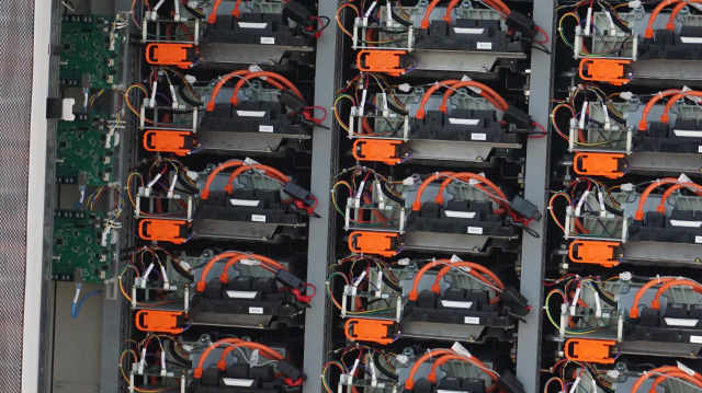 Baterai bekas Toyota Prius (Foto: Gesit Prayogi/kumparan)