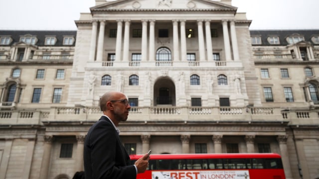 Gedung Bank of England Foto: Reuters/Hannah McKay