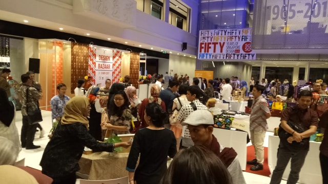 RISING50 Design Bazaar Indonesia-Singapura. (Foto: Marcia Audita/kumparan)