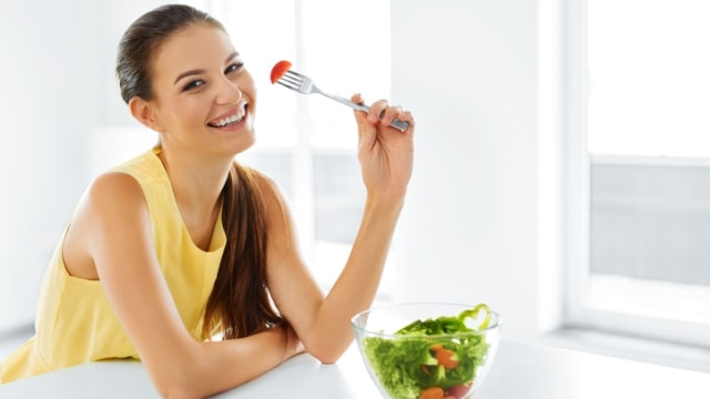 Ilustrasi vegetarian. (Foto: Thinkstock)