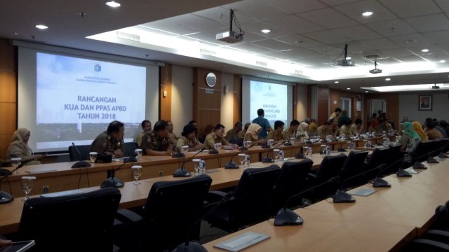 Pemprov DKI melakukan Rapat Banggar KUA PPAS (Foto: Diah Harni/kumparan)