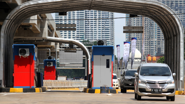 Tol Becakayu. Foto: Antara/Risky Andrianto