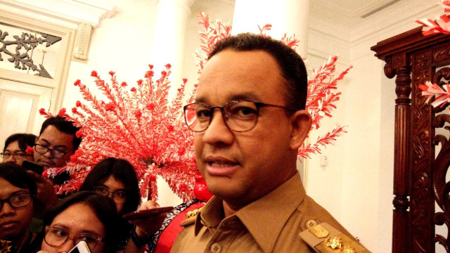 Anies Baswedan di Balai Kota (Foto: Diah Harni/kumparan)