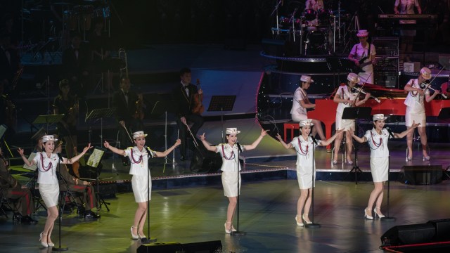 Moranbong Band (Foto: Ed Jones / AFP)