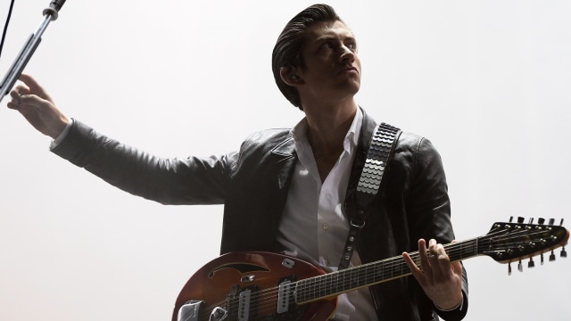 Alex Turner 'Arctic Monkeys' (Foto: BERTRAND GUAY/AFP)