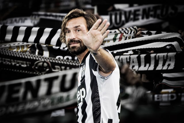 Andrea Pirlo, meraih empat scudetto bersama Juventus.