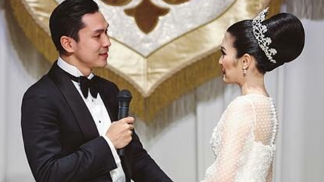 Satu tahun pernikahan Sandra Dewi dan Harvey (Foto: Instagram/sandradewi88 )