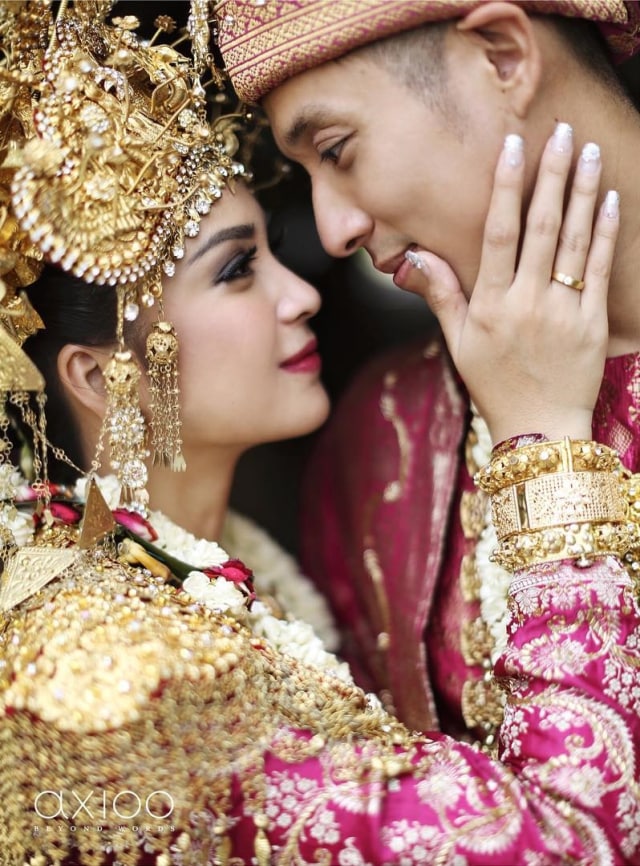 Pernikahan Putri Titian dan Junior Liem (Foto: Instagram @putrititian)