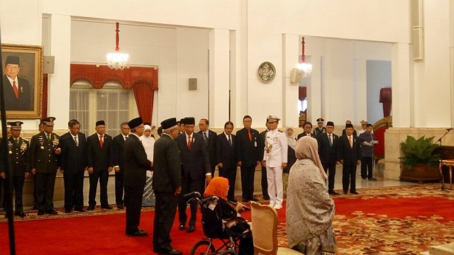 Upacara Penganugerahan Gelar Pahlawan Nasional  (Foto: Nicha Muslimawati/kumparan)