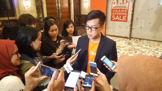 Handhika Jahja, Head Marketing Shopee Indonesia. (Foto: Jofie Yordan/kumparan)